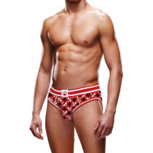 Prowler Red Paw Brief Open Back Brief Backless Mens Pup Play Underwear Prowler