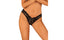 Obsessive Sedila Crotchless Womens Panties Black S / M Obsessive