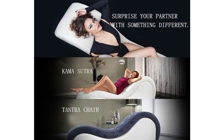 Daytona Kama Sutra Mebon Chaise Love Lounge Red With Black Pillows Daytona