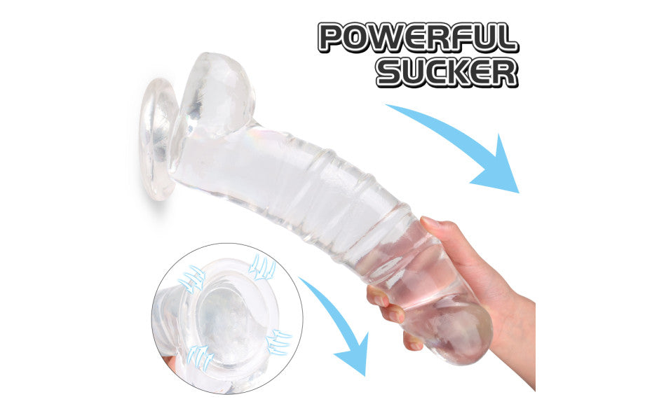 S Hande Denny Dong With Balls XXL Clear S-Hande