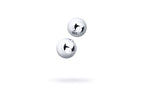 ToyFA Metal Silver Metal Vaginal Balls 2 Piece 3cm ToyFA