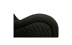 Daytona Kama Sutra Mebon Chaise Love Lounge Studded & Quilted Black Daytona