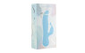 BMS Factory Swan The Kissing Rechargeable Rabbit Vibrator Blue BMS Factory