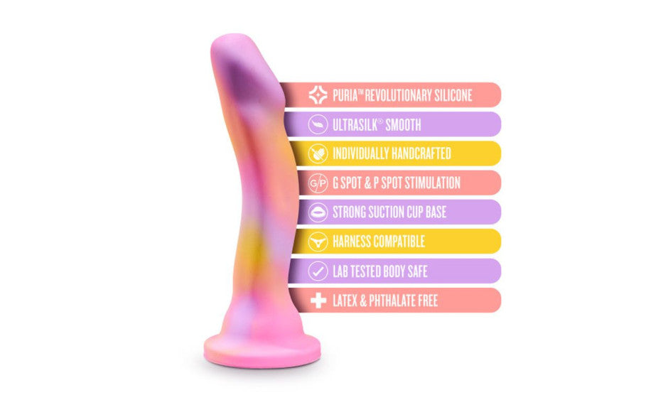 Blush Novelties Avant Suns Out Silicone Dildo Pink Blush Novelties