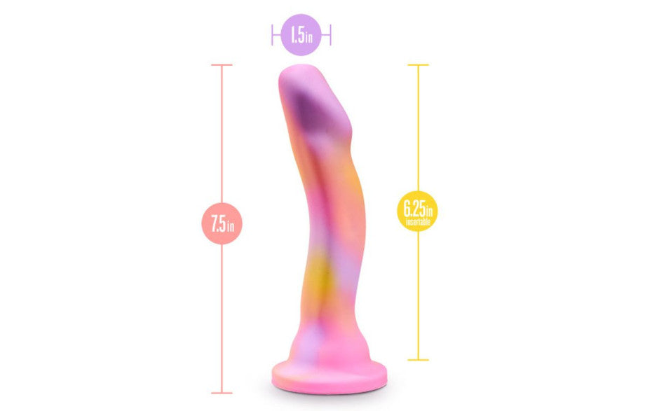 Blush Novelties Avant Suns Out Silicone Dildo Pink Blush Novelties