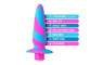 Blush Novelties Avant Vibrotize Silicone Mini Anal Vibrator Fuchsia Secondary image