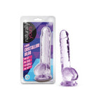 Naturally Yours 8 Inches Crystaline Realistic Dildo With Balls
