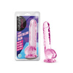 Naturally Yours 8 Inches Crystaline Realistic Dildo With Balls