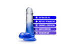 B Yours Morning Dew 6 Inch Realistic Dildo Stella Blue Blush Novelties