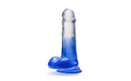 B Yours Morning Dew 6 Inch Realistic Dildo Stella Blue Blush Novelties