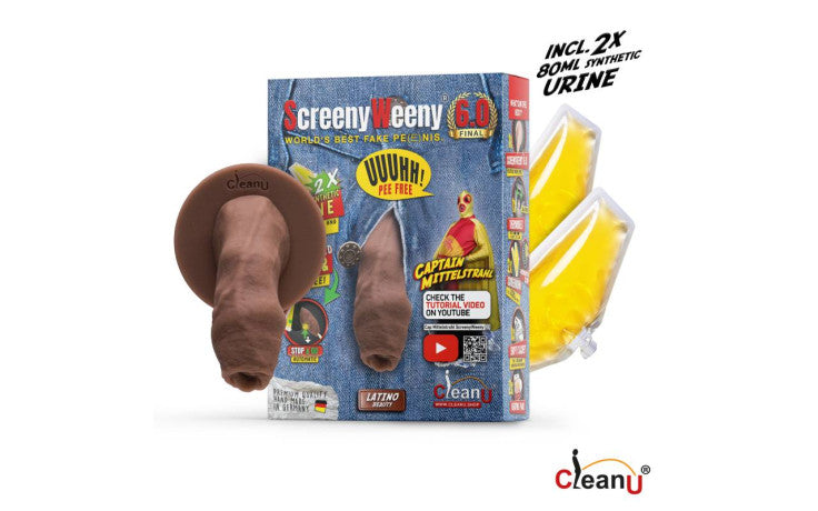 Screeny Weeny 6.0 Uncut Fake Penis Screeny Weeny