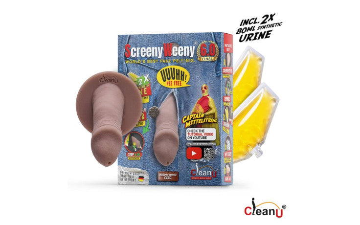 Screeny Weeny 6.0 Cut Nordic White Fake Penis Screeny Weeny Main image