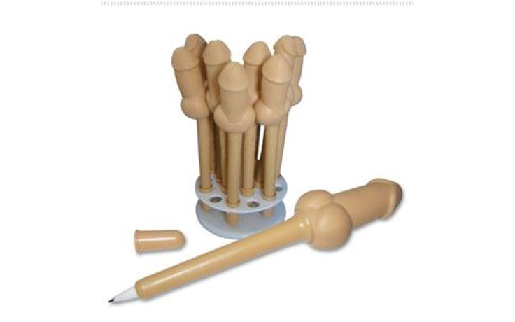 Ozze Creations Novelty Penis Shape Pecker Pen 12 Piece Ozze Creations