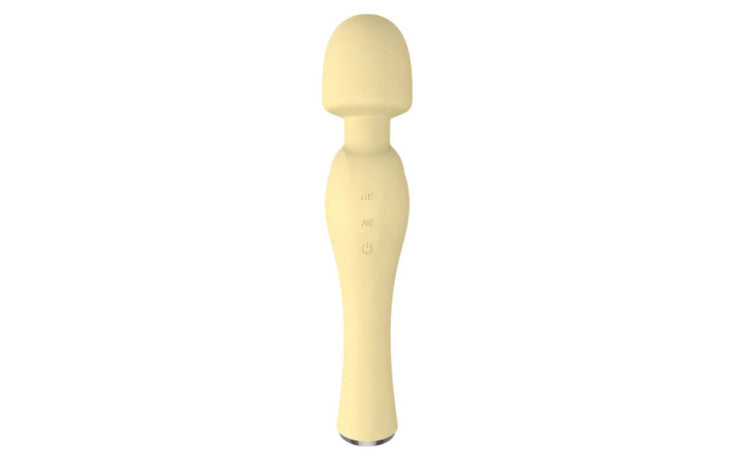 Drywell Blossom Vibrating Body Wand Massager Yellow Drywell Main image