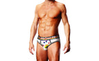 Prowler Oversized Paw Open Back Brief White Prowler