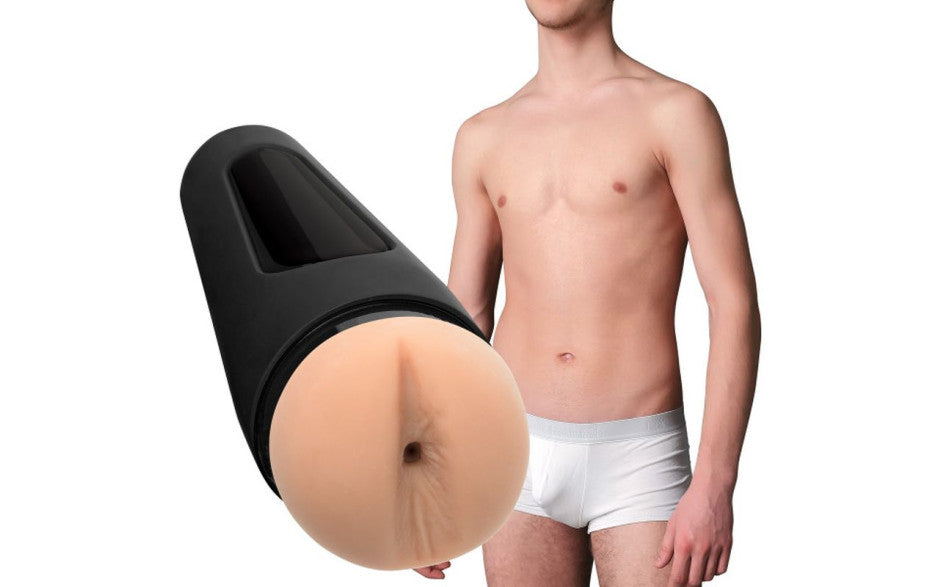 Doc Johnson Man Squeeze Twink UltraSkyn Mens Stroker Ass Vanilla Doc Johnson