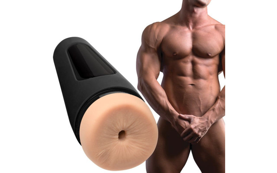 Doc Johnson Man Squeeze Stud UltraSkyn Male Stroker Ass Vanilla Doc Johnson