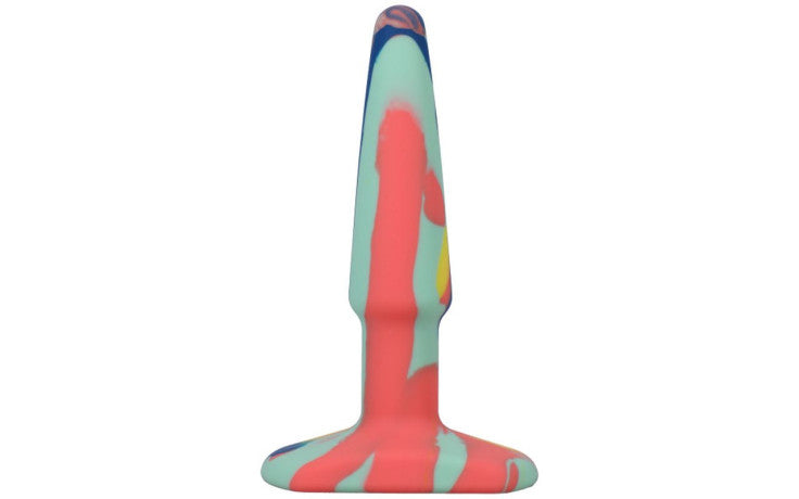 Doc Johnson A Play Groovy Boxed Silicone Anal Plug Sunrise Doc Johnson Main image