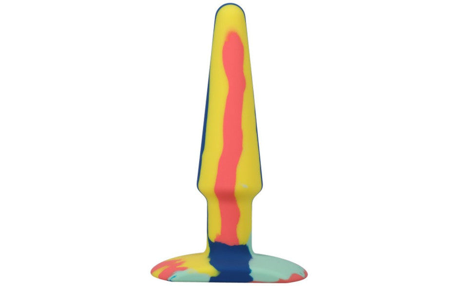 Doc Johnson A Play Groovy Boxed Silicone Anal Plug Sunrise Doc Johnson
