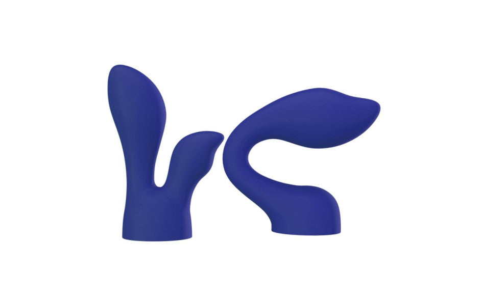 BMS Factory Palm Sensual Massager Heads Accessories Blue (For use with PalmPower) BMS Factory Main image