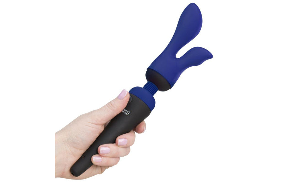 BMS Factory Palm Sensual Massager Heads Accessories Blue (For use with PalmPower) BMS Factory