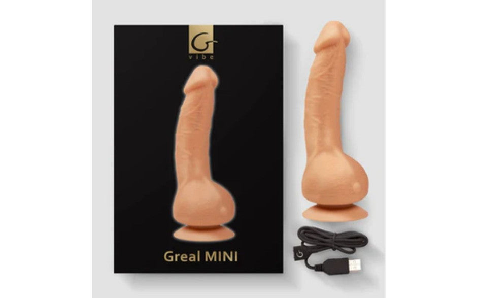 Gvibe Greal MINI Flesh Realistic Dildo With Suction Cup Gvibe
