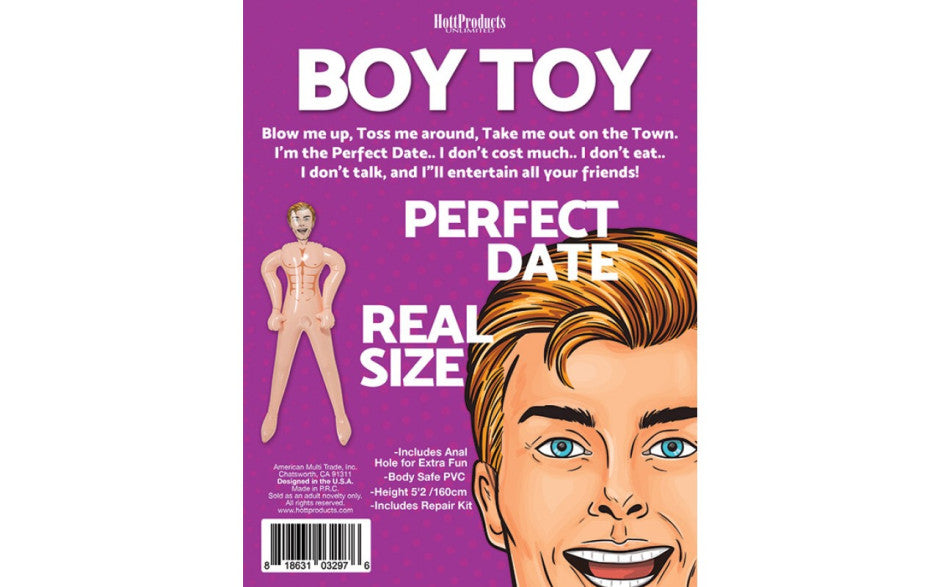 Hott Products Boy Toy Sex Doll Male Hott Products