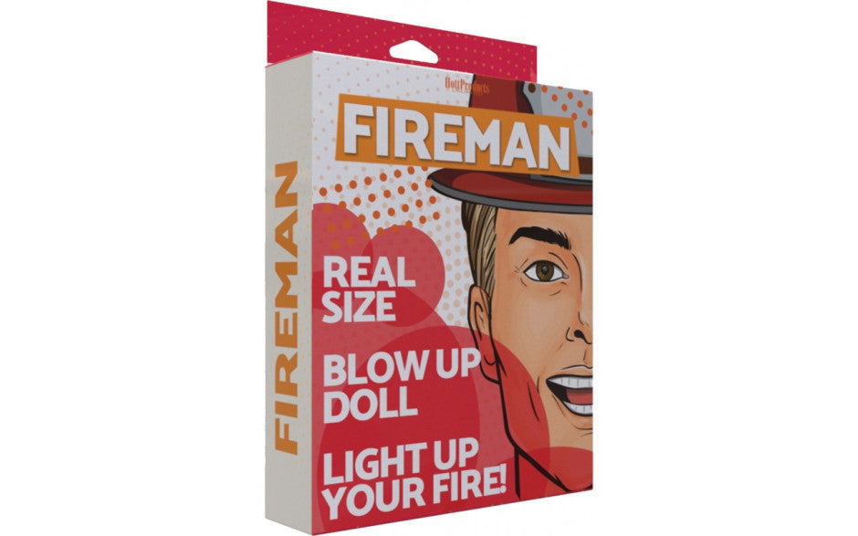Hott Products Fireman Inflatable Blowup Love Doll Hott Products