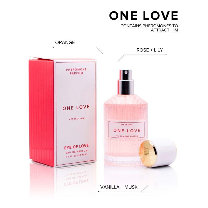 Eye Of Love Pheromone Body Spray One Love For Her To Attract Him 50ml Eye Of Love