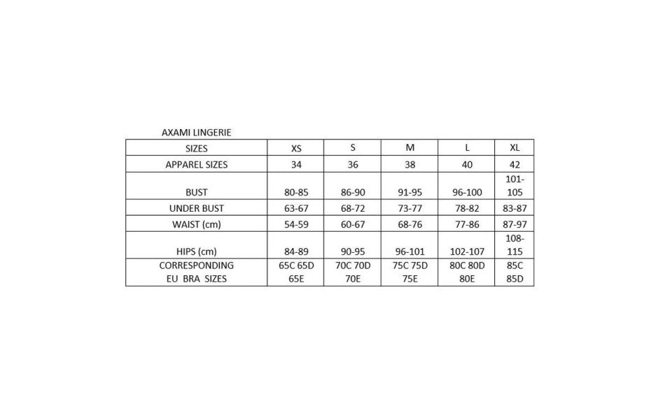 Axami Lingerie Brazilian Open Crotch G String Panty Black XL Axami Lingerie