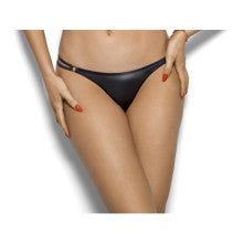 Axami Lingerie Stretch Wetlook G-String Panty Black Axami Lingerie Main image