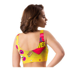 Mememe Lingerie Comics Insta Sexy Womens Crop Top Secondary image