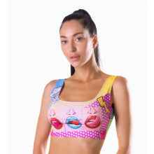 Mememe Lingerie Comics Hot Sexy Womens Crop Top Secondary image