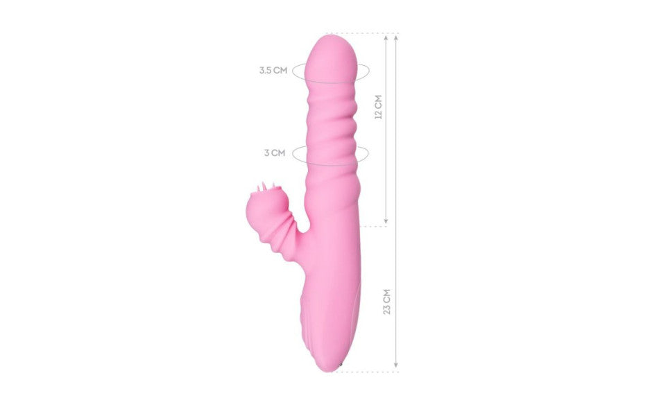 JOS Lixy Heating & Rotating Petal Tickler Rabbit Vibrator JOS Main image