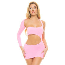 Pink Lipstick Cut My Life Into Pieces Women Dress Secondary image