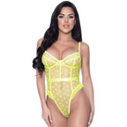 Exposed Lingerie High Leg Star Teddy Large Exposed Lingerie