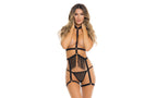 Rene Rofe Rassel Tassel 3 Piece Womens Harness Set One Size Black Rene Rofe