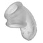 OxBalls Airlock Air Lite Vented Chastity Clear Ice OxBalls