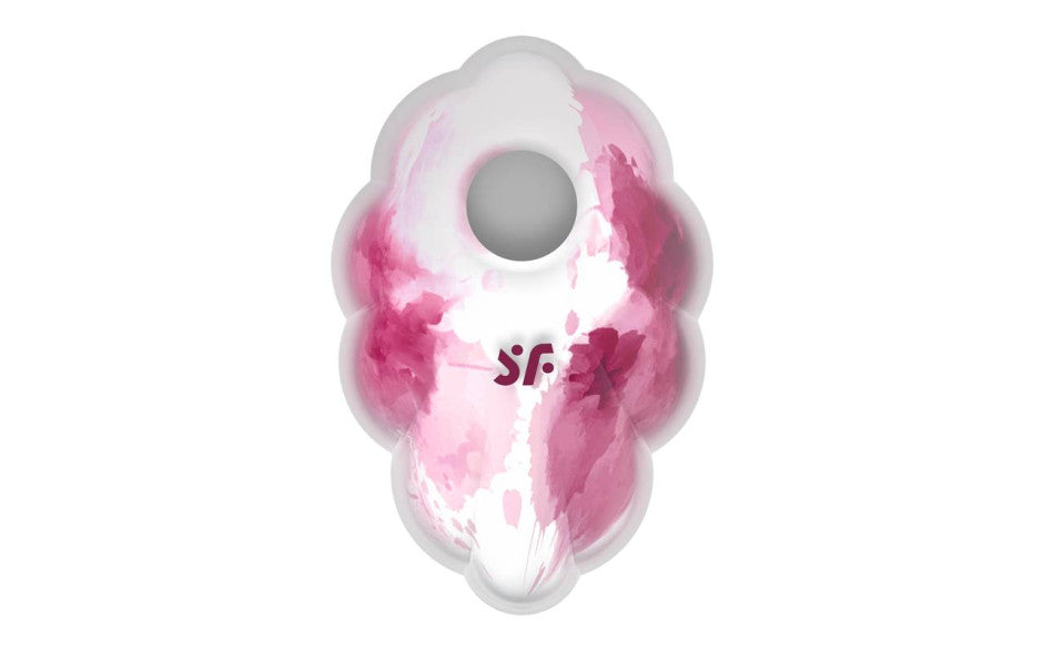 Satisfyer Cloud Dancer Air Pulse Silicone Clitoral Vibrator Satisfyer Main image