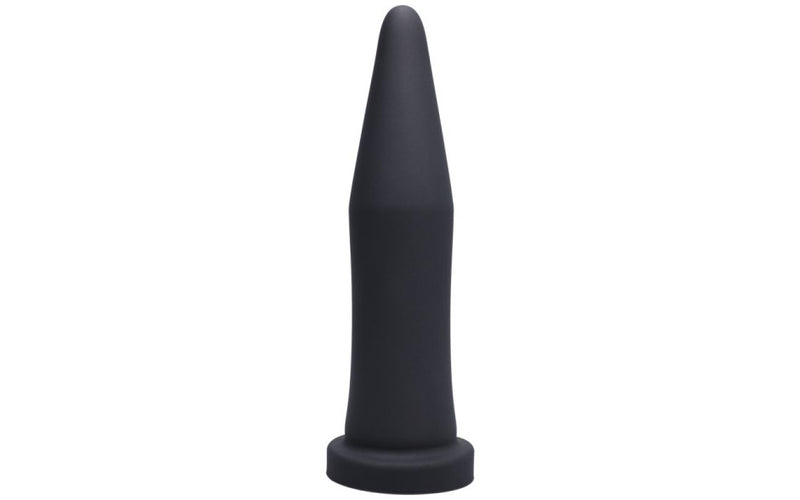 Tantus Inner Band Trainer Silicone Anal Dildo Onyx