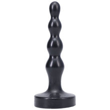 Tantus Ripple Anal Beads & Dildo Large Onyx Secondary image