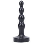 Tantus Ripple Anal Beads & Dildo Large Onyx