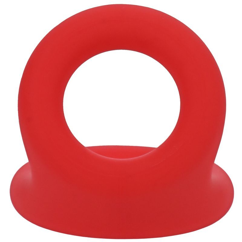Tantus Uplift Silicone Cock Ring Crimson Tantus