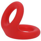 Tantus Uplift Silicone Cock Ring Crimson Tantus