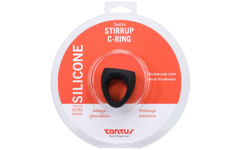 Tantus Stirrup Stretchy Mens Silicone Cock Ring Tantus