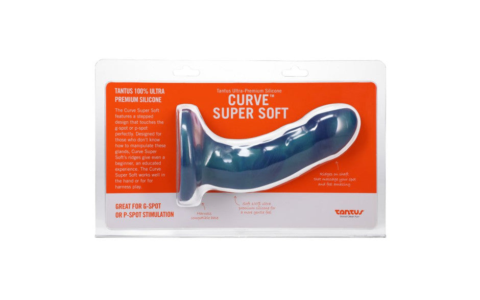Tantus Curve Dildo Malachite Tantus
