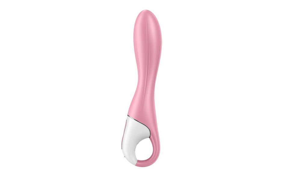 Satisfyer Air Pump 12 Function G Spot Vibrator 2 Light Red Satisfyer