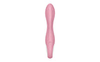 Satisfyer Air Pump 12 Function G Spot Vibrator 2 Light Red Satisfyer