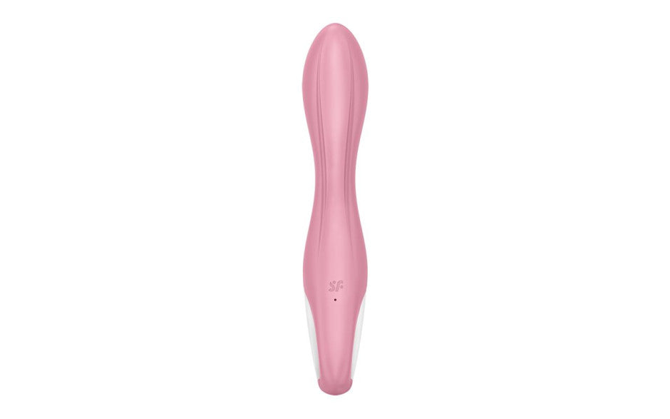 Satisfyer Air Pump 12 Function G Spot Vibrator 2 Light Red Satisfyer