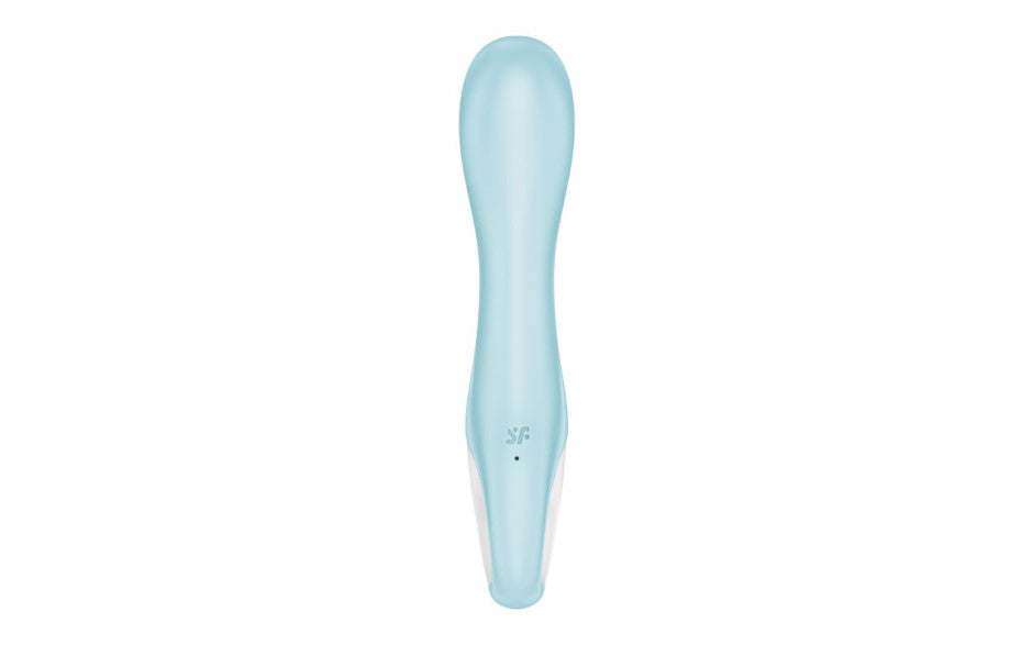 Satisfyer Air Pump Vibrator 5+ App Controlled G Spot Vibrator Blue Satisfyer